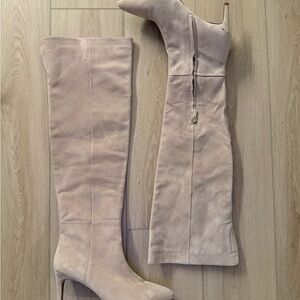 Sam Edelman Beige Over the Knee Boots NWOB